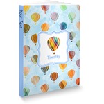 Watercolor Hot Air Balloons Softbound Notebook (Personalized)