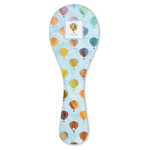Watercolor Hot Air Balloons Ceramic Spoon Rest (Personalized)