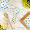 Watercolor Hot Air Balloons Spoon Rest Trivet - LIFESTYLE