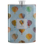 Watercolor Hot Air Balloons Stainless Steel Flask (Personalized)