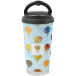 Watercolor Hot Air Balloons Stainless Steel Coffee Tumbler (Personalized)