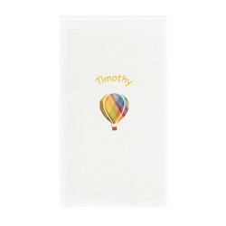 Watercolor Hot Air Balloons Guest Towels - Full Color - Standard (Personalized)