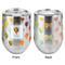 Watercolor Hot Air Balloons Stemless Wine Tumbler - Full Print - Approval
