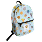 Watercolor Hot Air Balloons Student Backpack (Personalized)