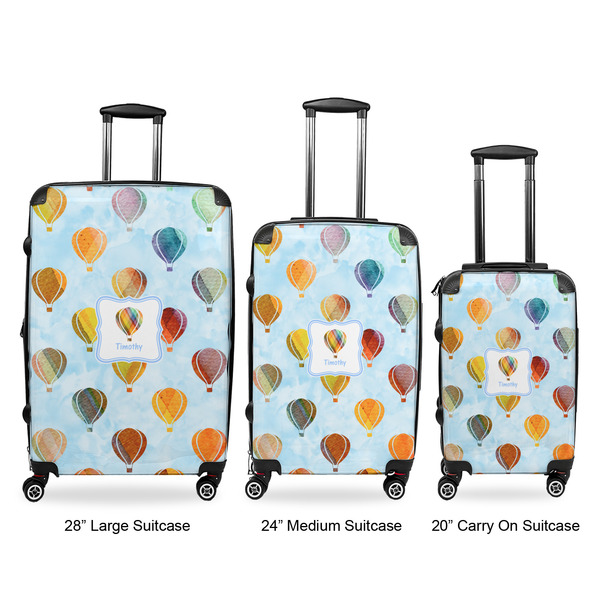 Watercolor Hot Air Balloons Suitcase Set 1 - APPROVAL
