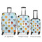 Watercolor Hot Air Balloons Suitcase Set 1 - APPROVAL