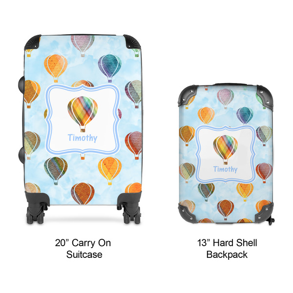 Watercolor Hot Air Balloons Suitcase Set 4 - APPROVAL