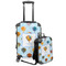 Watercolor Hot Air Balloons Kids 2-Piece Luggage Set - Suitcase & Backpack (Personalized)