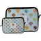 Watercolor Hot Air Balloons Tablet Sleeve (Size Comparison)