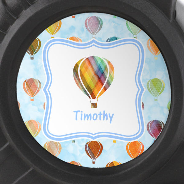 Watercolor Hot Air Balloons Tape Measure - 25ft - detail