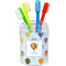 Watercolor Hot Air Balloons Toothbrush Holder (Personalized)
