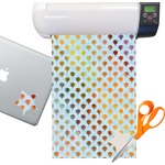 Watercolor Hot Air Balloons Sticker Vinyl Sheet (Permanent)