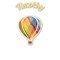 Watercolor Hot Air Balloons Wall Graphic Decal