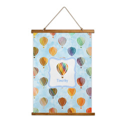 Watercolor Hot Air Balloons Wall Hanging Tapestry (Personalized)
