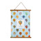 Watercolor Hot Air Balloons Wall Hanging Tapestry - Tall (Personalized)