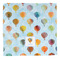 Watercolor Hot Air Balloons Washcloth - Front - No Soap