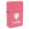 Watercolor Hot Air Balloons Windproof Lighters - Pink - Front/Main