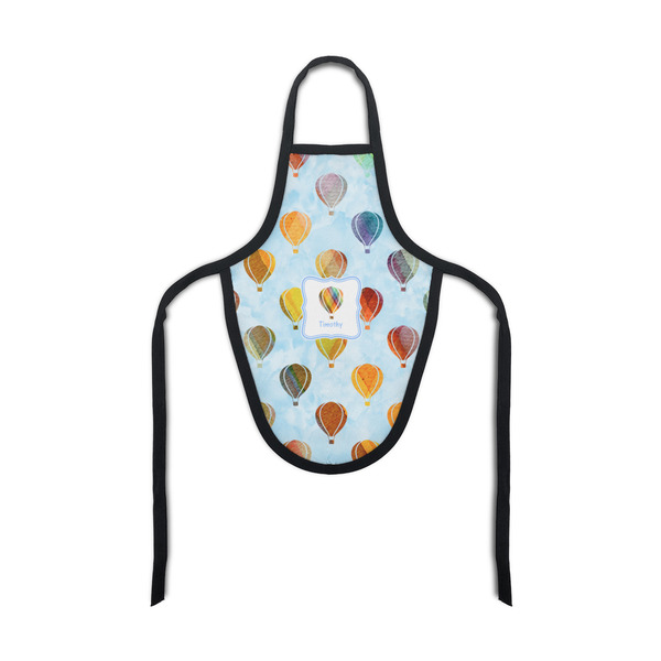 Custom Watercolor Hot Air Balloons Bottle Apron (Personalized)