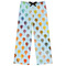 Watercolor Hot Air Balloons Womens Pajama Pants - L
