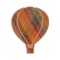 Watercolor Hot Air Balloons Wooden Sticker Medium Color - Main