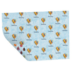 Watercolor Hot Air Balloons Wrapping Paper Sheets - Double-Sided - 20" x 28" (Personalized)