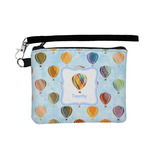 Watercolor Hot Air Balloons Wristlet ID Case w/ Name or Text