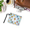 Watercolor Hot Air Balloons Wristlet ID Cases - LIFESTYLE