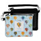 Watercolor Hot Air Balloons Wristlet ID Cases - MAIN