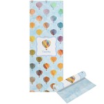 Watercolor Hot Air Balloons Yoga Mat - Printable Front and Back (Personalized)