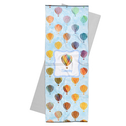 Watercolor Hot Air Balloons Yoga Mat Towel (Personalized)