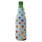 Watercolor Hot Air Balloons Zipper Bottle Cooler - ANGLE (bottle)