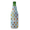 Watercolor Hot Air Balloons Zipper Bottle Cooler - FRONT (bottle)