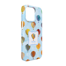 Watercolor Hot Air Balloons iPhone Case - Plastic - iPhone 13 (Personalized)