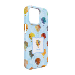 Watercolor Hot Air Balloons iPhone Case - Plastic - iPhone 13 Pro (Personalized)
