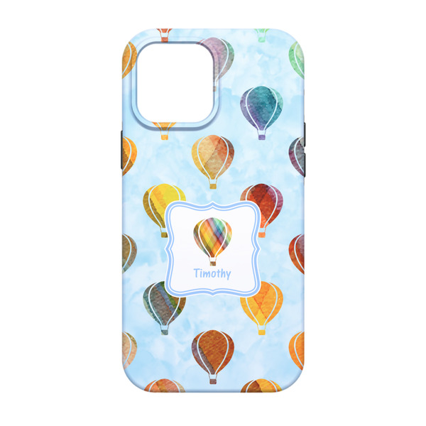 Watercolor Hot Air Balloons iPhone 13 Tough Case - Back