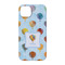 Watercolor Hot Air Balloons iPhone 14 Pro Case - Back