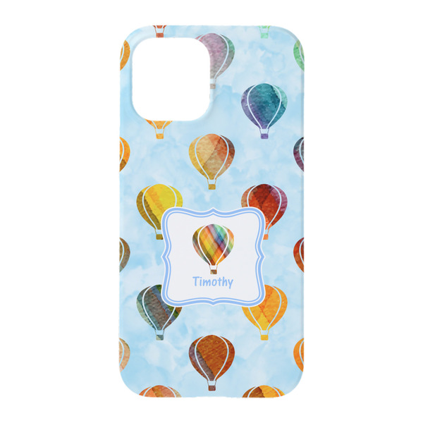 Watercolor Hot Air Balloons iPhone 15 Case - Back