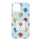 Watercolor Hot Air Balloons iPhone 15 Pro Case - Back