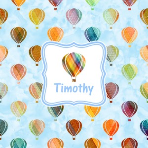 Watercolor Hot Air Balloons