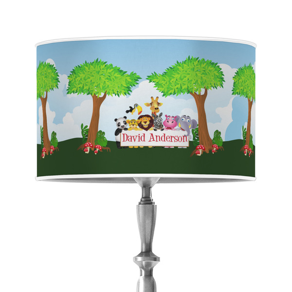 Custom Animals 12" Drum Lamp Shade - Poly-film (Personalized)