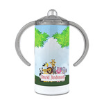 Animals 12 oz Stainless Steel Sippy Cup (Personalized)