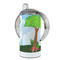 Animals 12 oz Stainless Steel Sippy Cups - FULL (back angle)