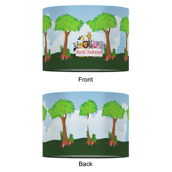 Animals 16" Drum Lampshade - APPROVAL (Fabric)