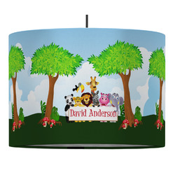 Animals Drum Pendant Lamp (Personalized)