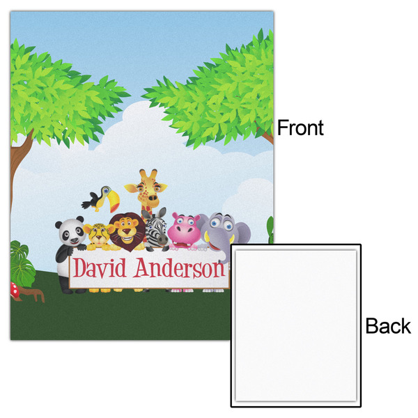 Animals 16x20 - Matte Poster - Front & Back