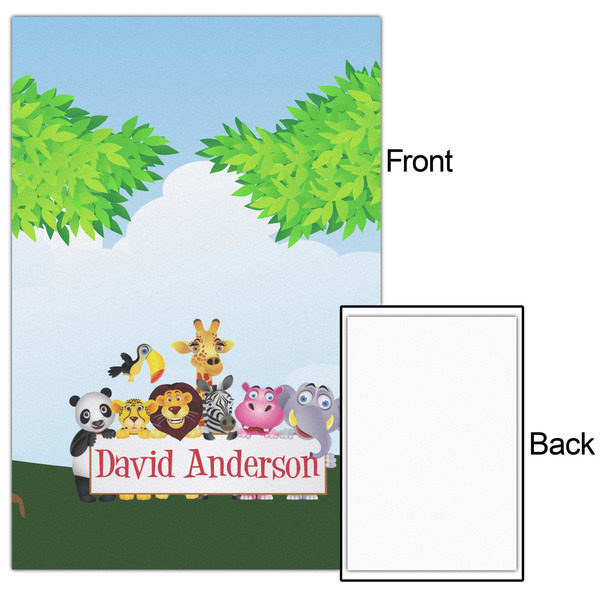 Animals 24x36 - Matte Poster - Front & Back