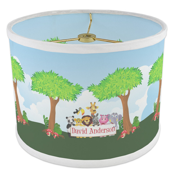 Animals 8" Drum Lampshade - ANGLE Poly-Film