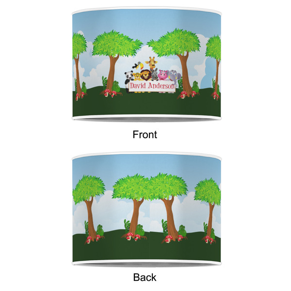 Animals 8" Drum Lampshade - APPROVAL (Poly Film)