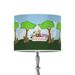 Animals 8" Drum Lamp Shade - Poly-film (Personalized)