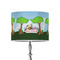 Animals 8" Drum Lampshade - ON STAND (Poly Film)